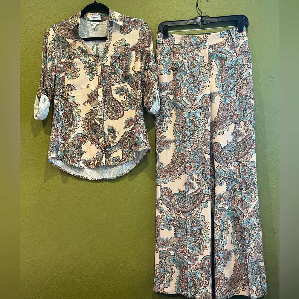 Express Paisley Co-Ord Set